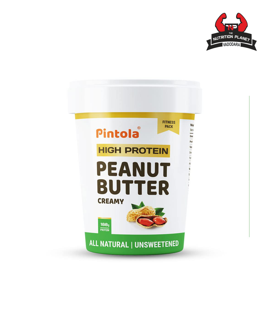 Pintola High Protein All Natural Peanut Butter Crunchy 1KG