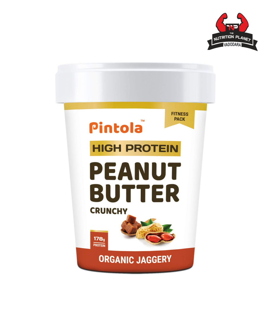 Pintola HIGH Protein Peanut Butter (ORGANIC JAGGERY)
