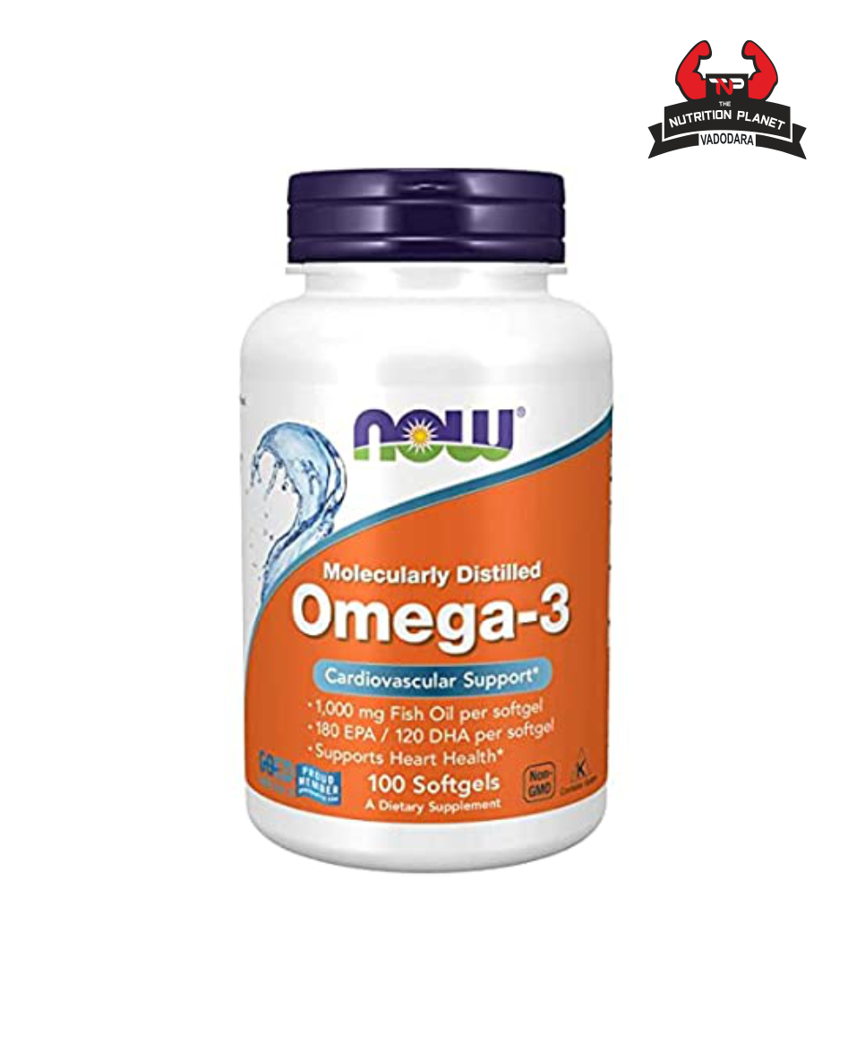 Now Foods Omega 3,(Fish Oil,-100 softgel)