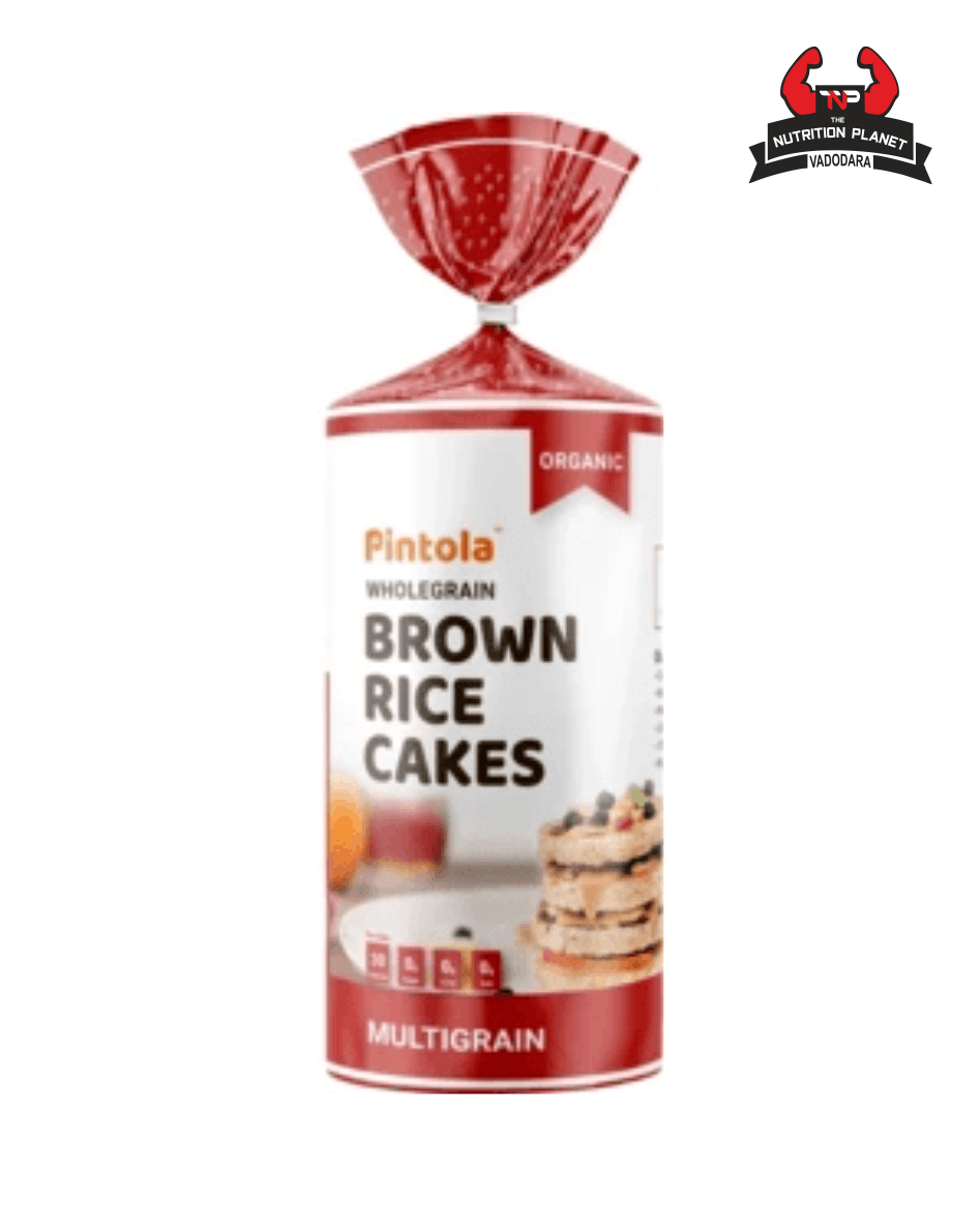  Pintola Organic Wholegrain Brown Rice Cakes (Multigrain), 125 g 