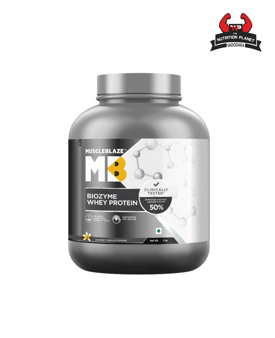 MuscleBlaze Biozyme Whey Protein 2 KG