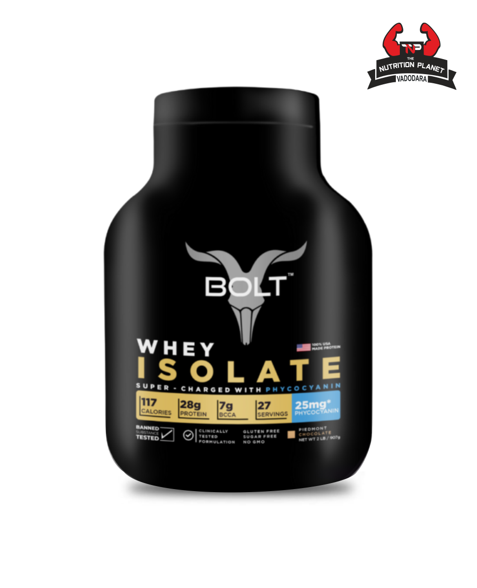BOLT Nutra Whey Protein Isolate  5 lbs