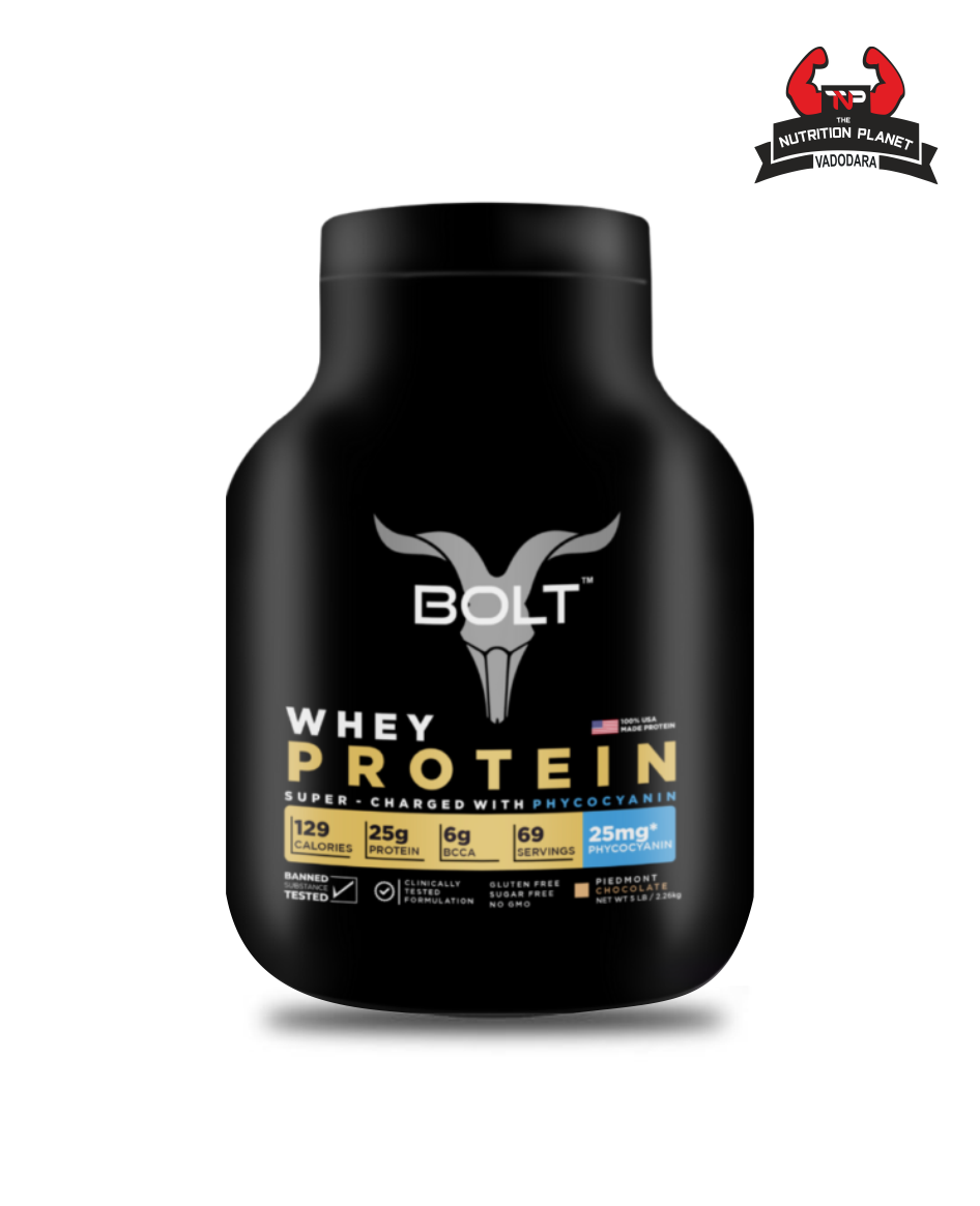 BOLT Nutra WHEY PROTEIN CONCENTRATE  â€“ 5LB